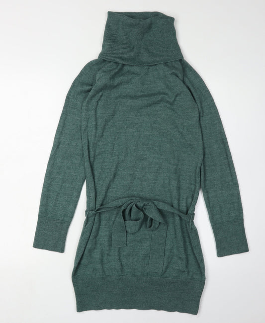 French Connection Green Jumper Dress - Women's S