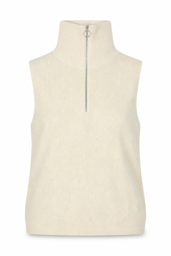 Womens UK Size 12 VILA Ivory Vest Jumper