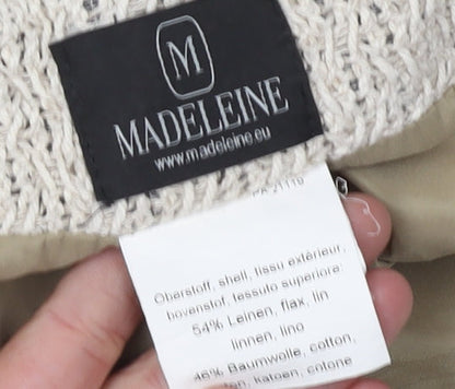 Madeleine Women's Beige Knit Skirt Size 12