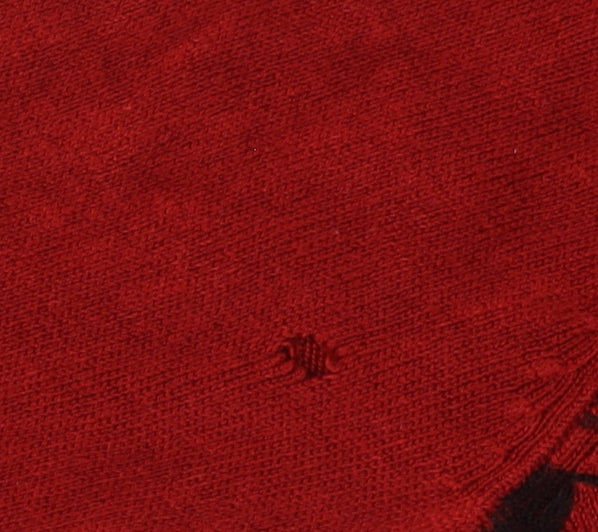 Womens UK Size 14 Marks and Spencer Red Pullover Jumper