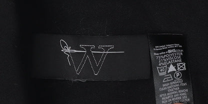 BHS Women's Black Blazer, Size 16, Workwear, Lined