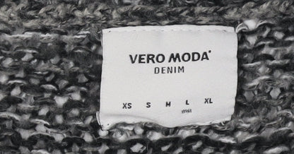 Womens UK Size M VERO MODA Grey Pullover Jumper
