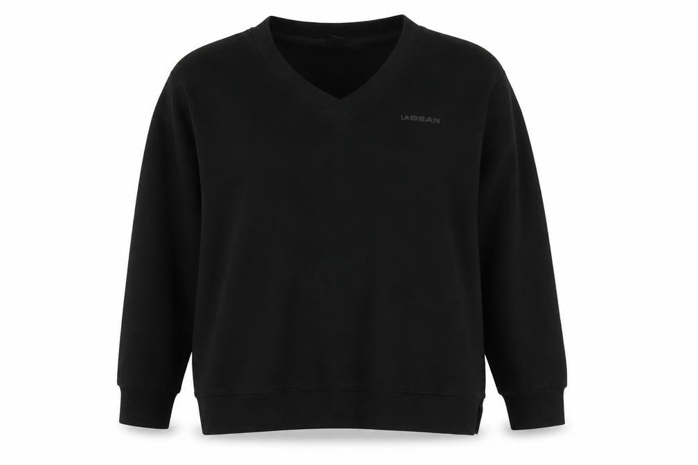 Womens UK Size 12 LA Gear Black Pullover Sweatshirt