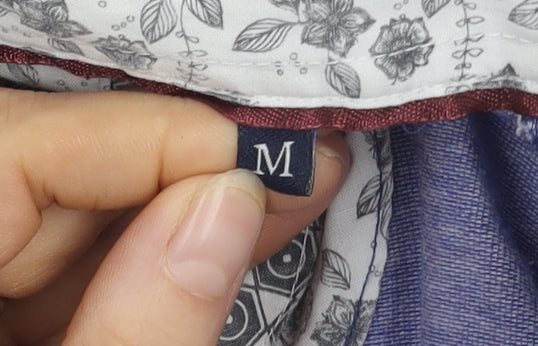 Brave Soul Men's Blue Polo Shirt - M