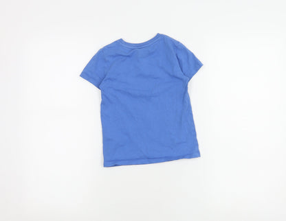 Marks and Spencer Boys Blue Spider-Man T-Shirt 4-5 Years