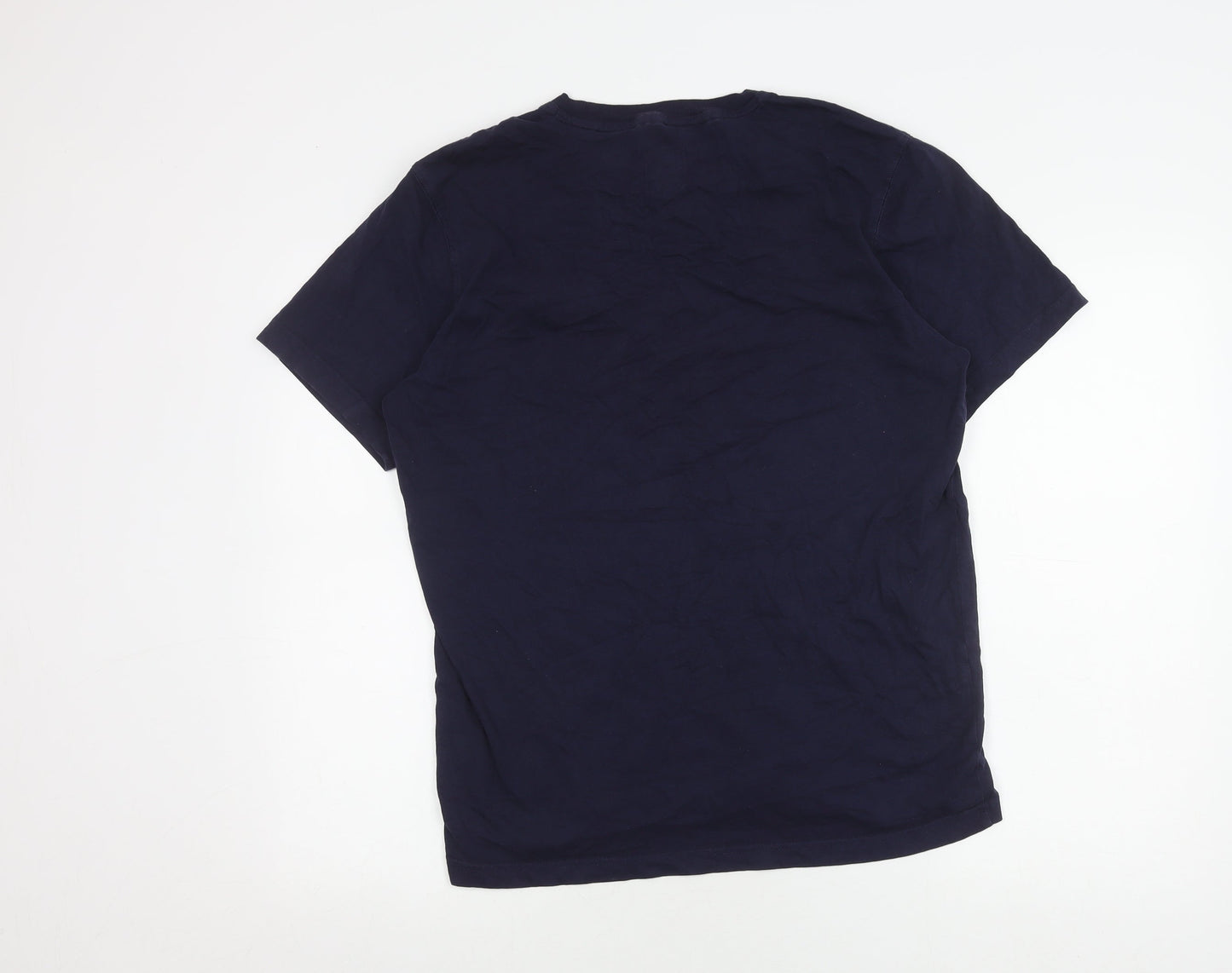 Mens UK Size L England Blue  T-Shirt