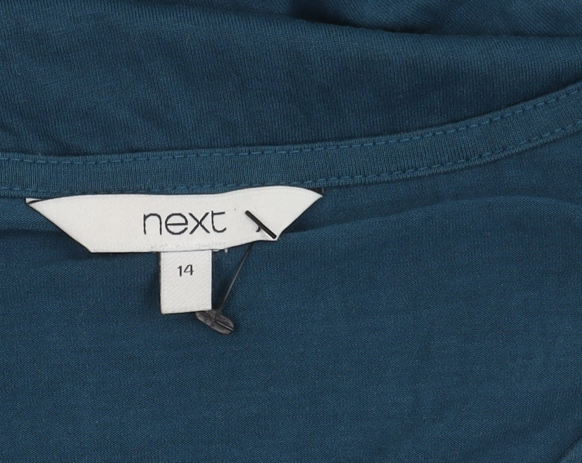 Womens UK Size 14 NEXT Blue  T-Shirt