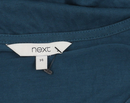 Womens UK Size 14 NEXT Blue  T-Shirt