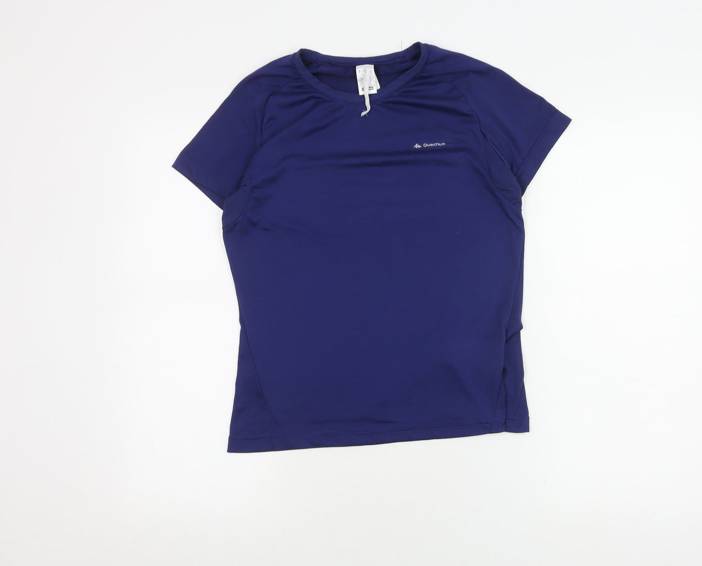 Quechua Women's Blue Short Sleeve Active T-Shirt