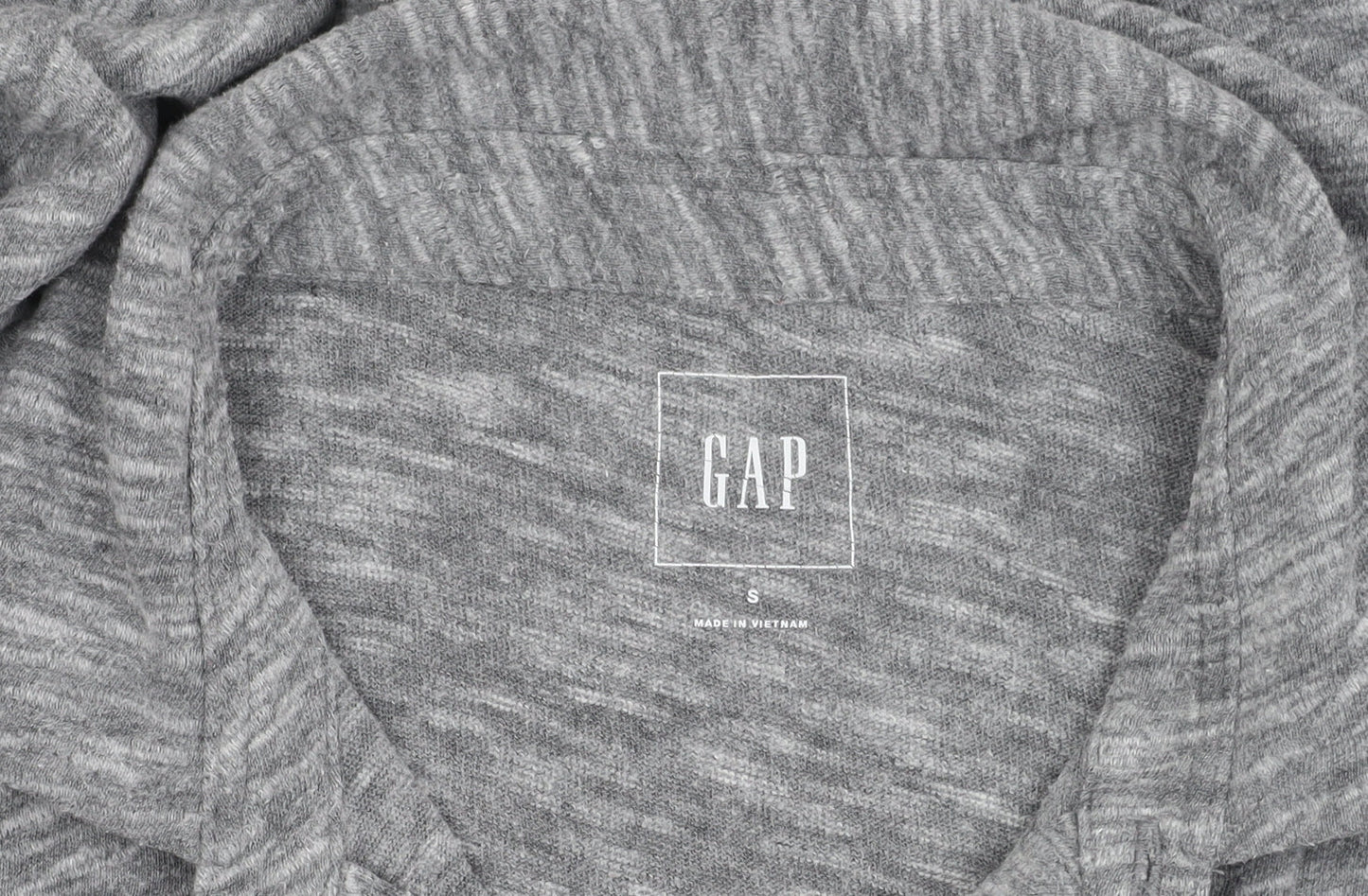 Gap Men's Grey Polo Shirt Small, Cotton Blend Casual