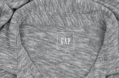 Gap Men's Grey Polo Shirt Small, Cotton Blend Casual