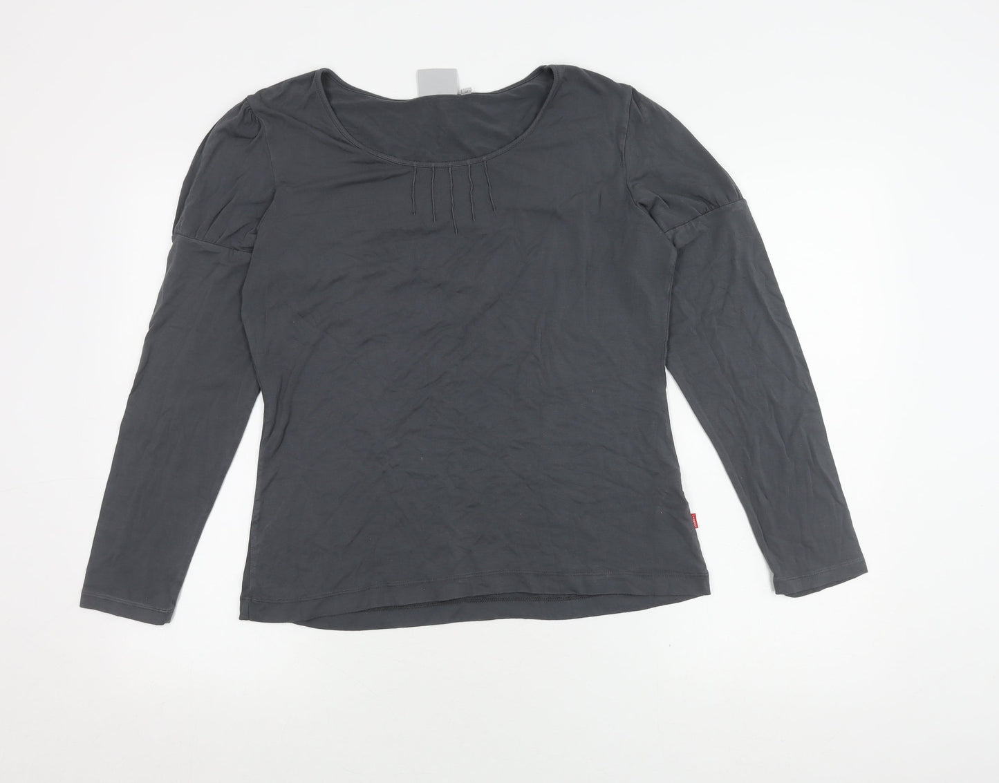 Vneckpot Women's Black XL Long Sleeve T-Shirt