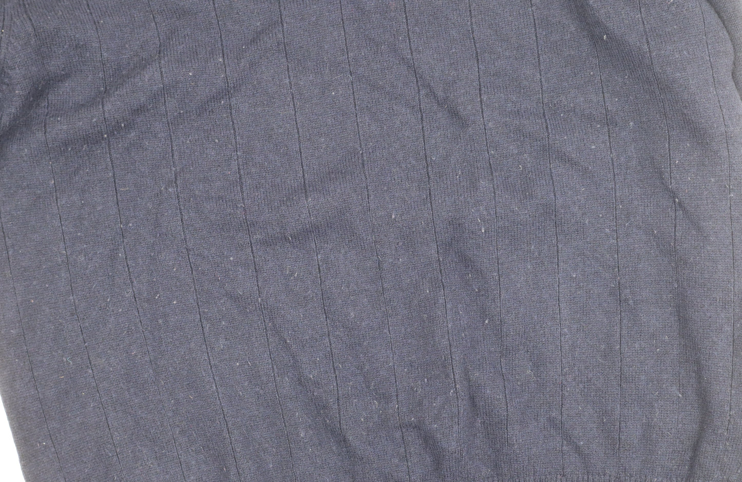 Henbury Men's Blue V-Neck Pullover Jumper L