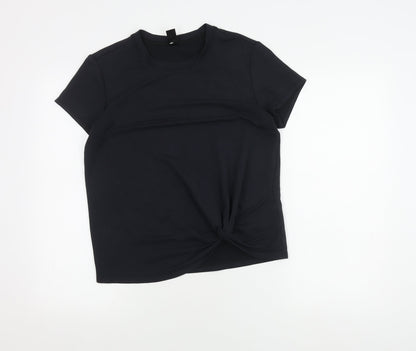 Skechers Women's Black Short Sleeve T-Shirt, Size S