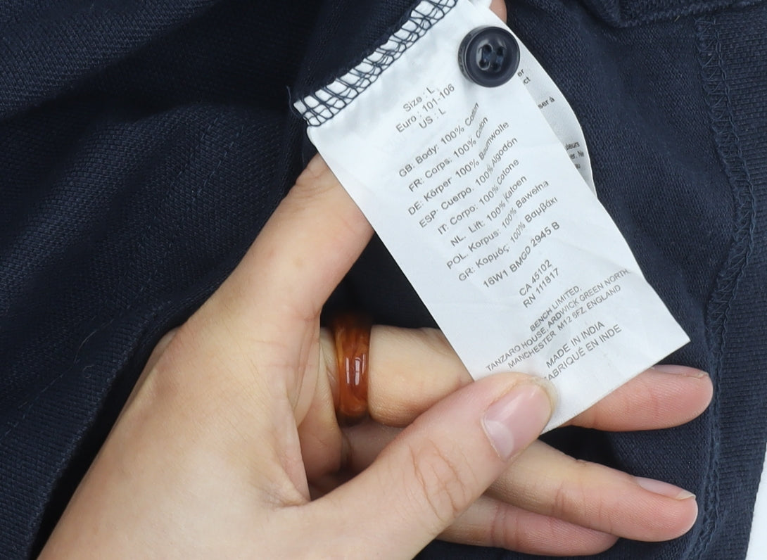 Bench Men's Polo Shirt Size L