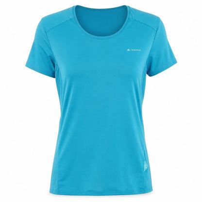Womens UK Size 12 DECATHLON Blue  T-Shirt