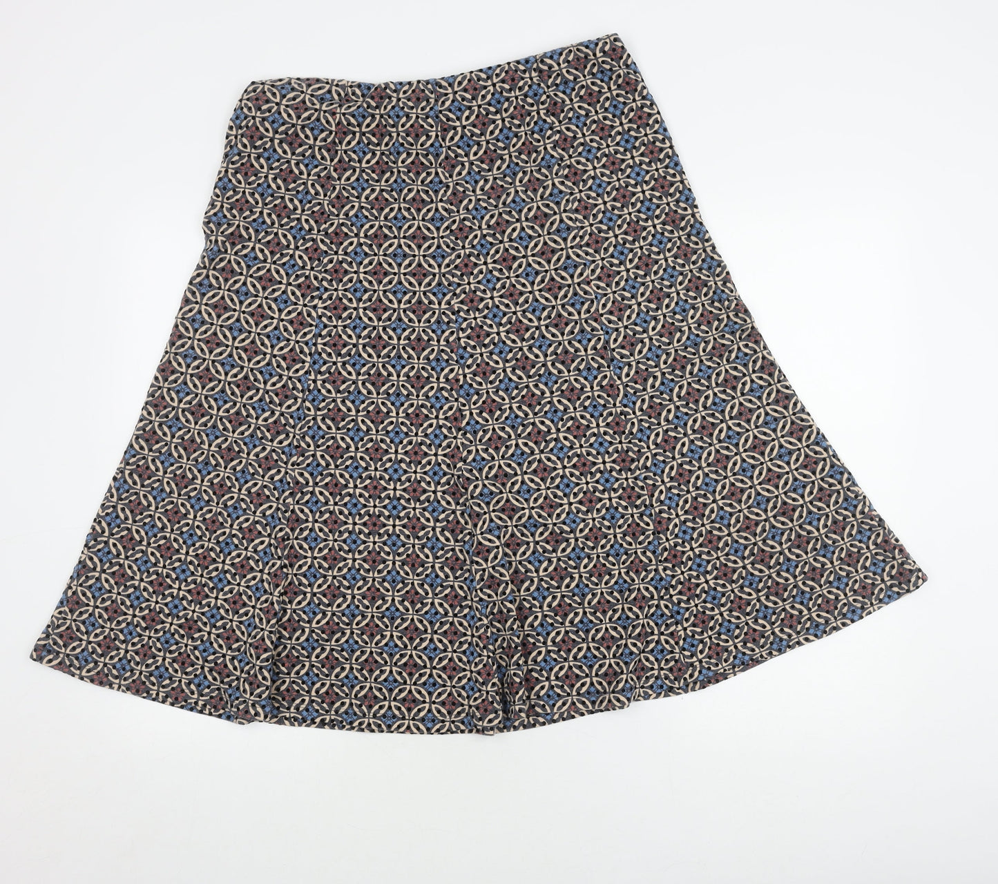 Marks and Spencer Women's A-Line Skirt, Size 14, Multicoloured
