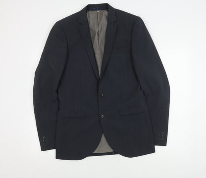 Mens UK Size 38 NEXT Regular Blue Suit Jacket
