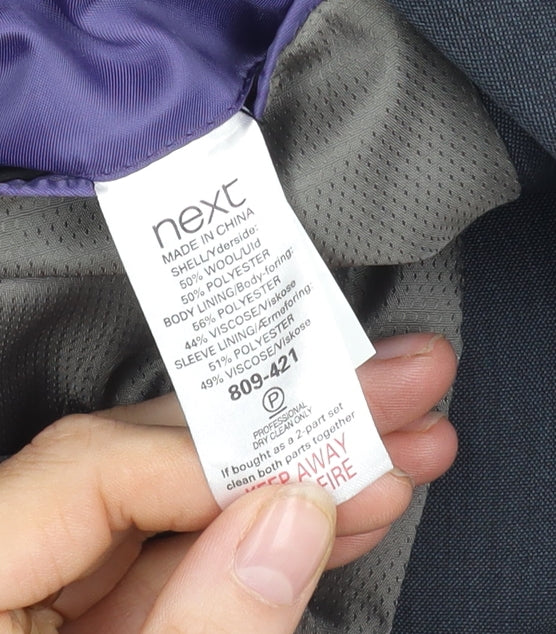 Mens UK Size 38 NEXT Regular Blue Suit Jacket