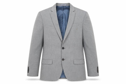 Mens UK Size 40 River Island Regular Grey Suit Jacket