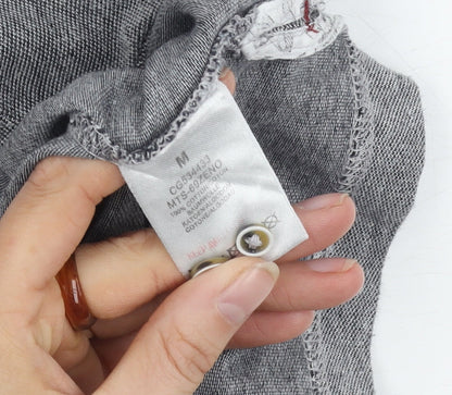 Brave Soul Men's Grey Polo Shirt, M, Short Sleeve