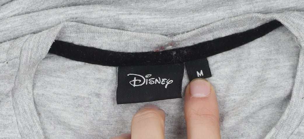 Mens UK Size M Disney Grey  T-Shirt