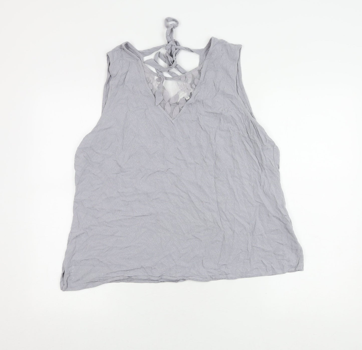 Womens UK Size 18 RJR John Rocha Grey Basic Tank