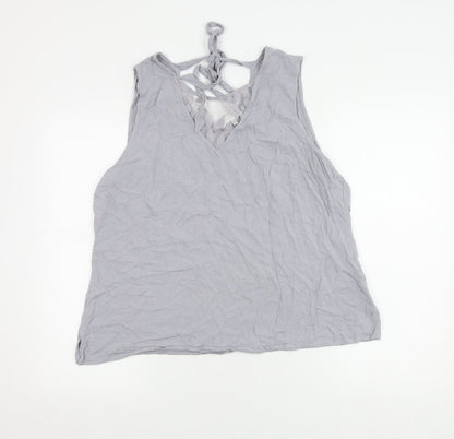 Womens UK Size 18 RJR John Rocha Grey Basic Tank