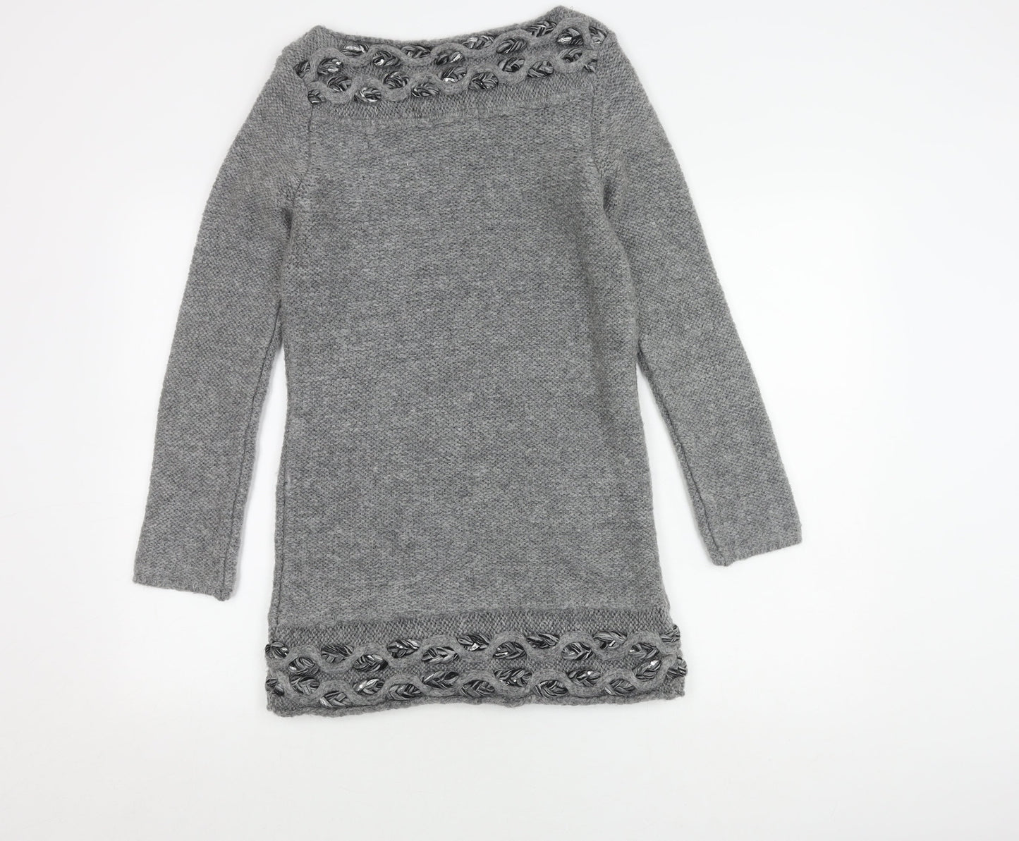 Womens UK Size S Marks and Spencer Grey  Jumper
