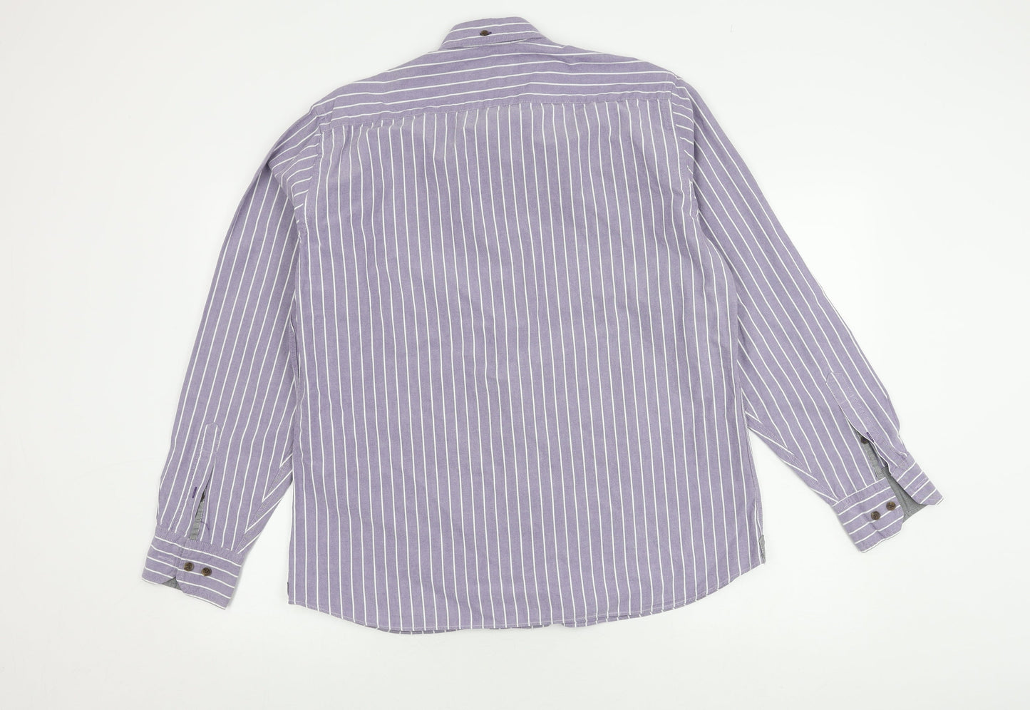 Marks and Spencer Men's Purple Slim Fit Shirt