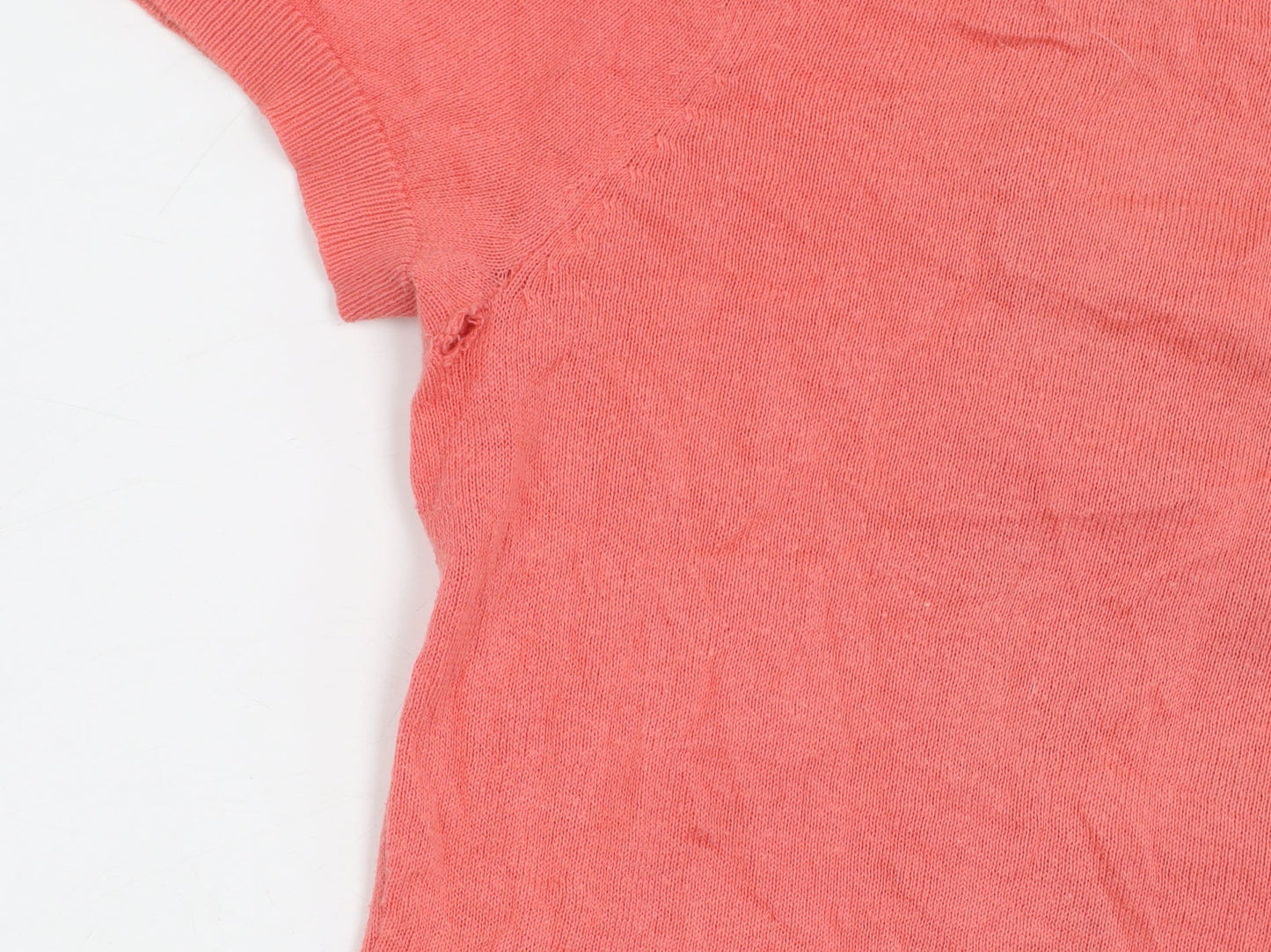 Womens UK Size 8 NEXT Pink Basic Blouse
