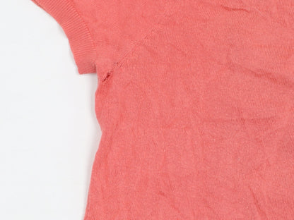 Womens UK Size 8 NEXT Pink Basic Blouse