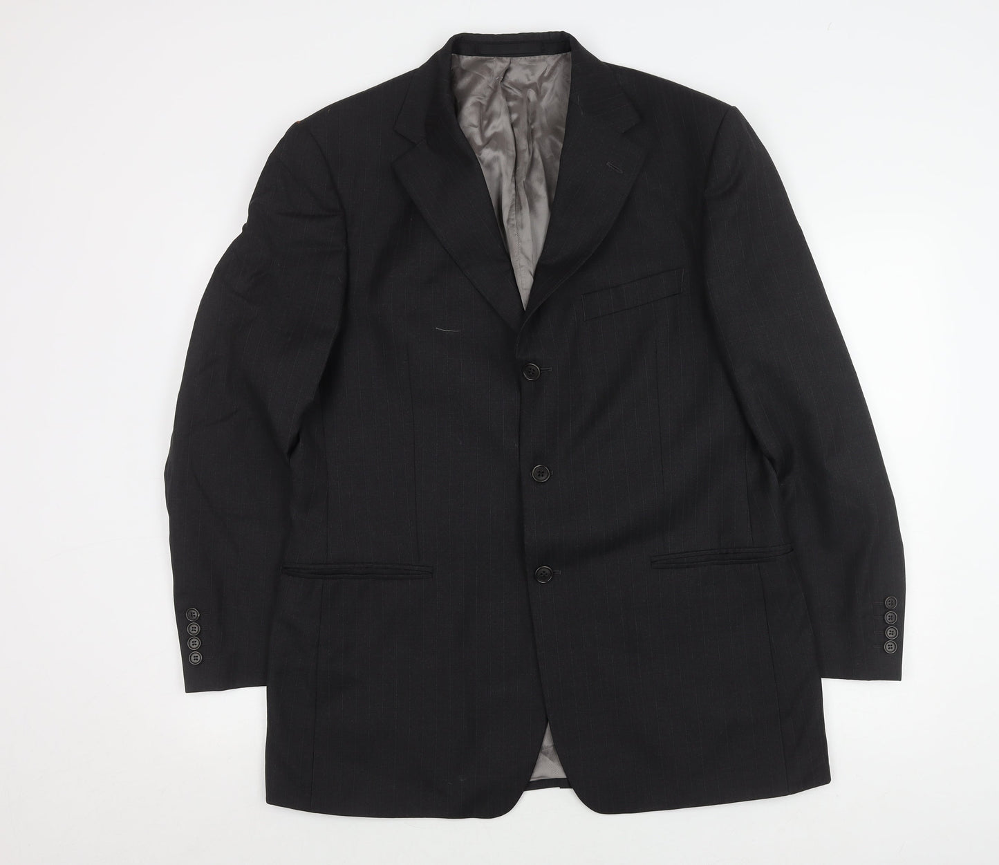 Mens UK Size 42 Marks and Spencer Regular Black Suit Jacket