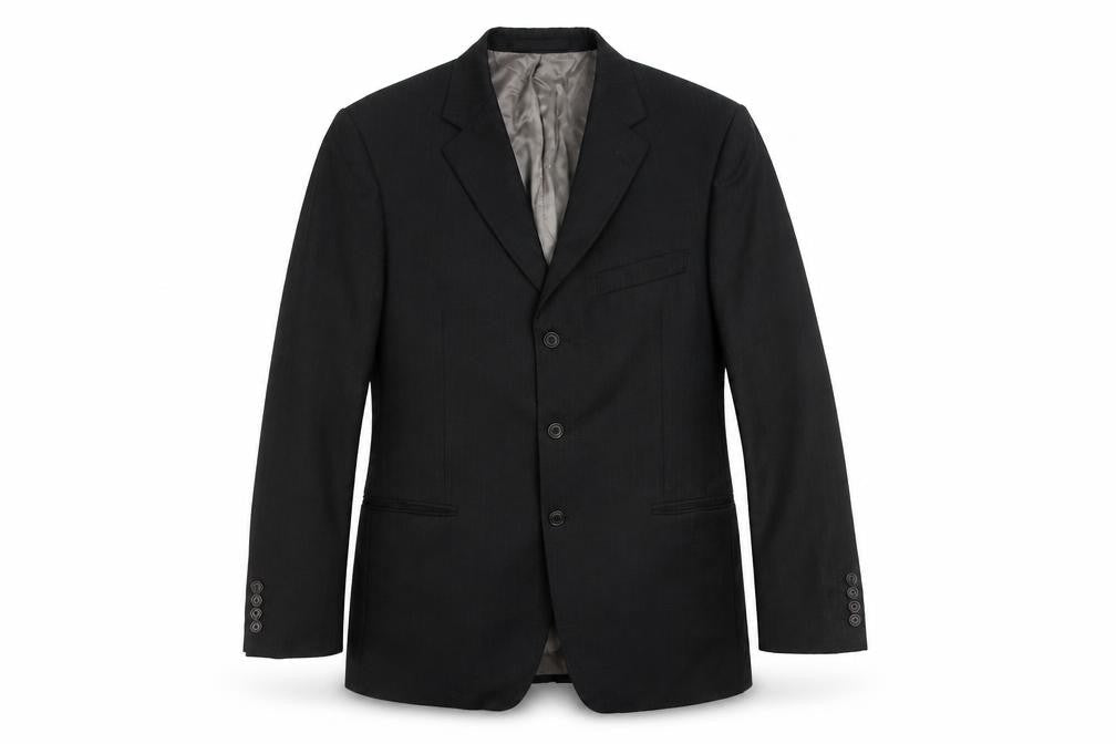 Mens UK Size 42 Marks and Spencer Regular Black Suit Jacket