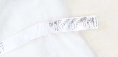 Womens UK Size UK 8 Topshop Ivory Overcoat