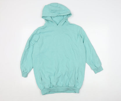 Next Girls Green Pullover Hoodie 11 Years