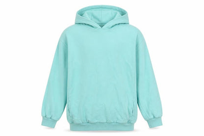 Front view of Next girls’ green pullover hoodie 11 years