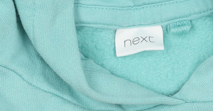 Next Girls Green Pullover Hoodie 11 Years