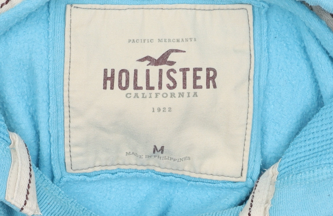 Hollister Women’s Blue Pullover Hoodie M