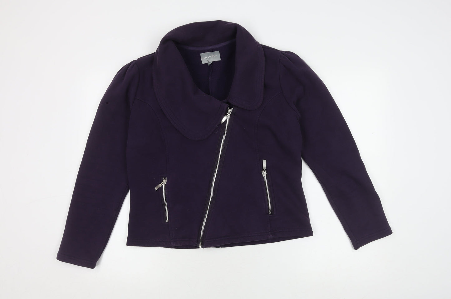 Womens UK Size M Marks and Spencer Purple Motorcycle Jacket