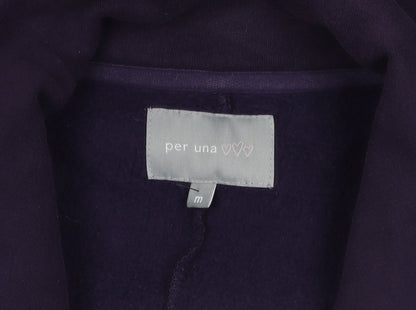 Womens UK Size M Marks and Spencer Purple Motorcycle Jacket