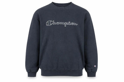 Mens UK Size L Champion Blue Pullover Sweatshirt