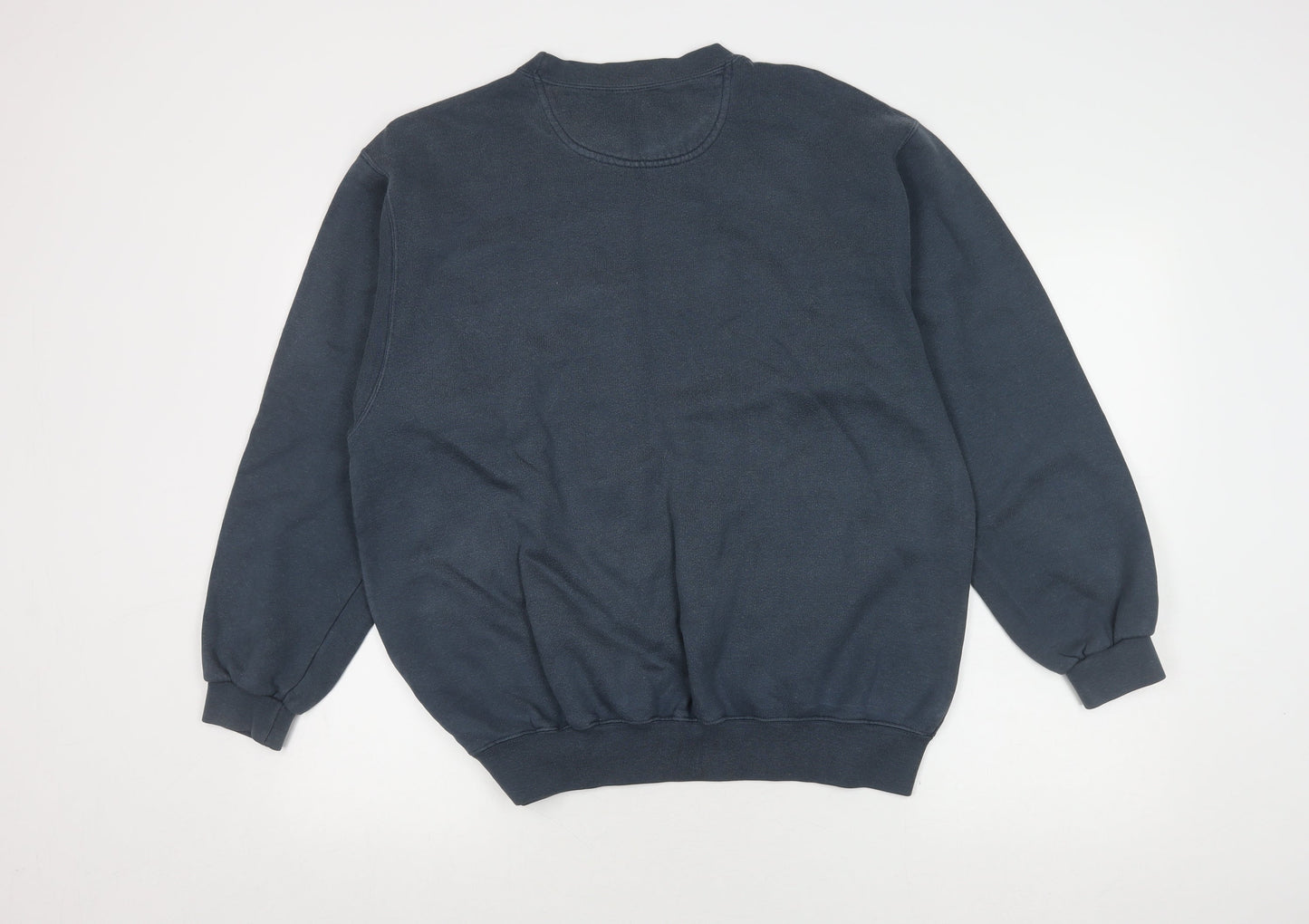Mens UK Size L Champion Blue Pullover Sweatshirt