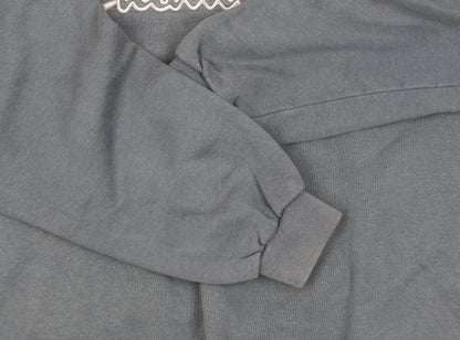 Mens UK Size L Champion Blue Pullover Sweatshirt