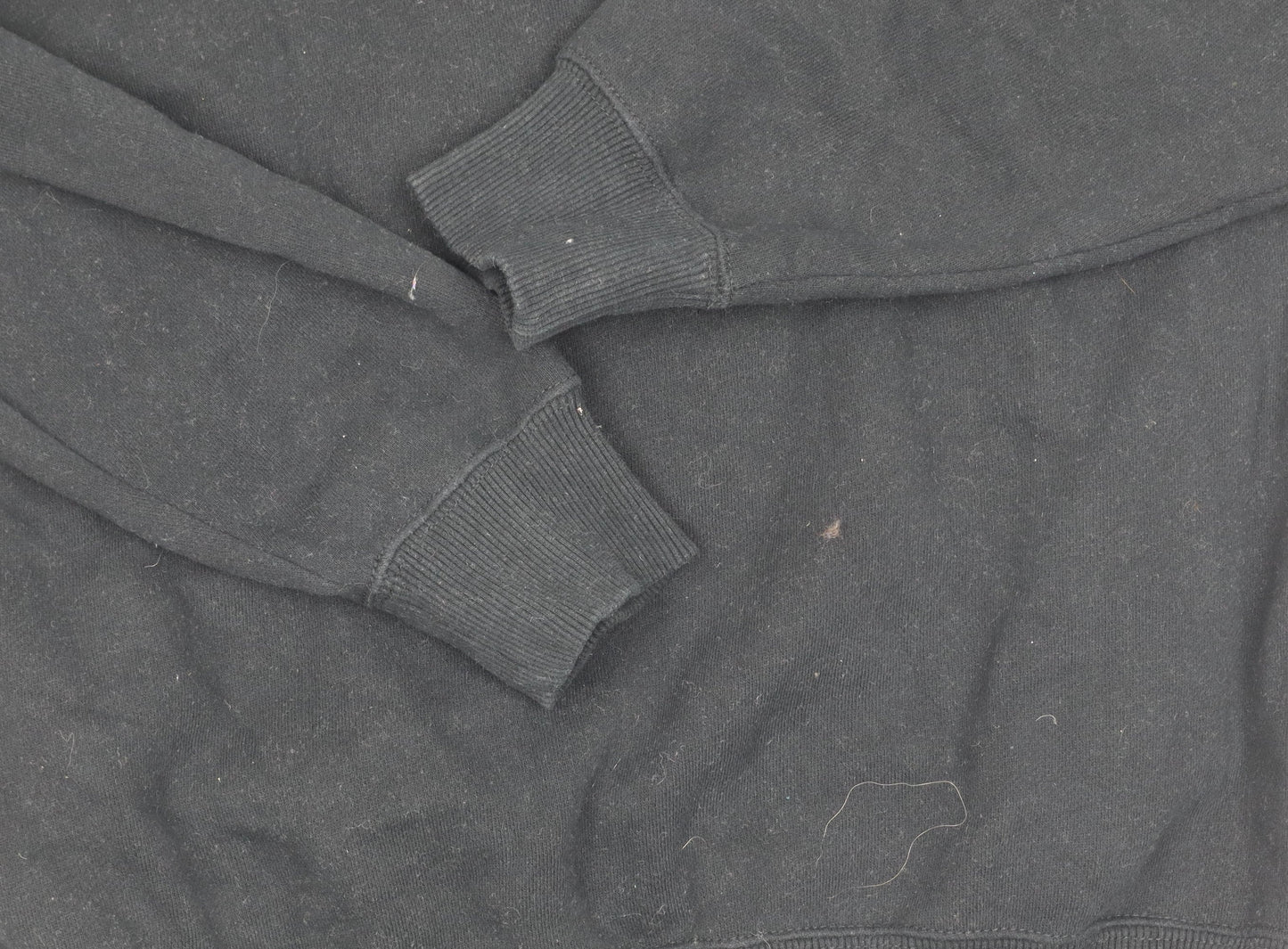Unisex Adults UK Size 12 ellesse Black Pullover Sweatshirt