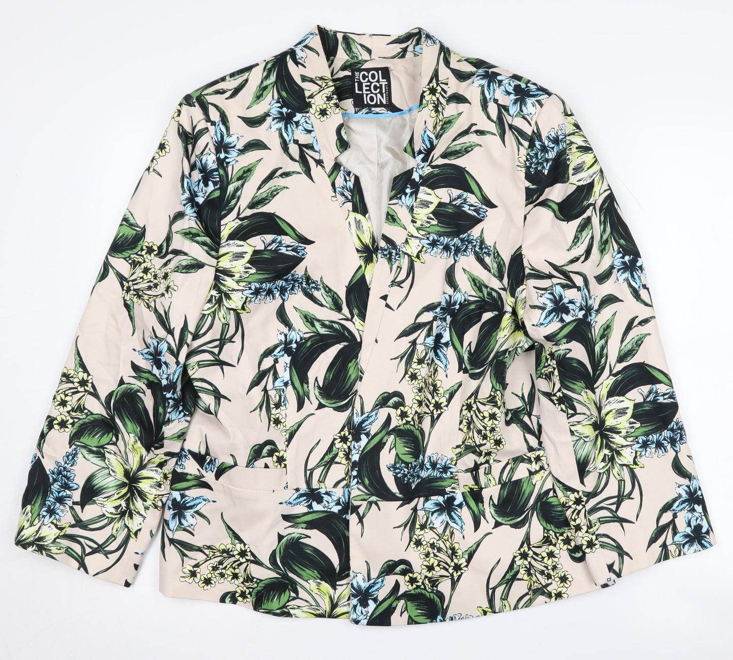 Debenhams Women's Multicoloured Floral Blazer, Size 18