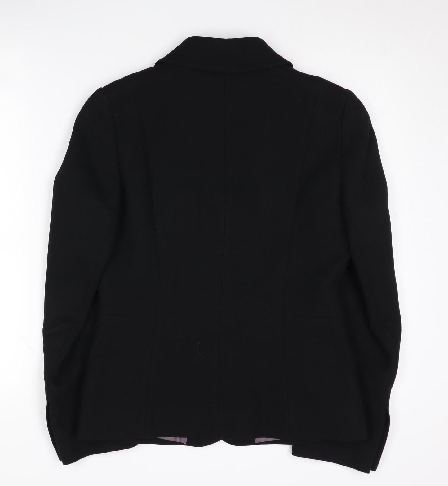 Hobbs Women’s Black Blazer Size 10 with Notch Lapels