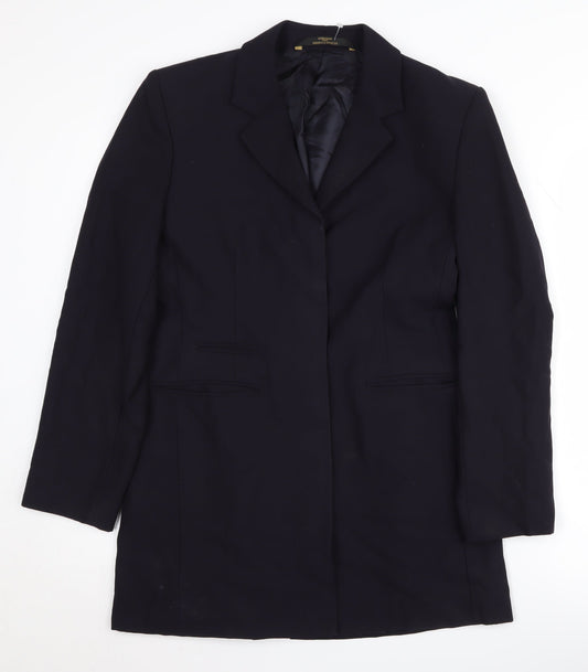 Marks and Spencer Women's Black Long Suit Jacket Size 10