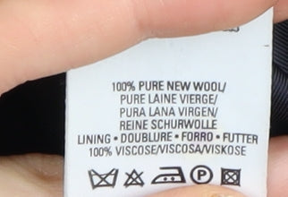 Marks and Spencer Women's Black Long Suit Jacket Size 10