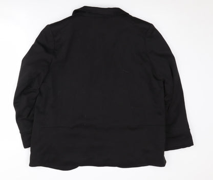Wallis Women's Black Blazer Size 14 Lined